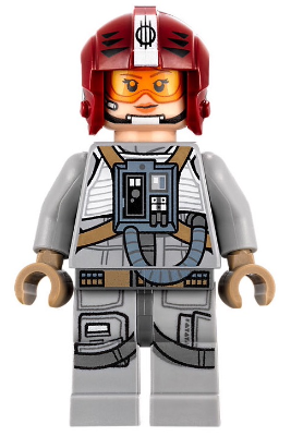 LEGO Minifigure -- Sandspeeder Pilot-Star Wars / Star Wars Expanded Universe -- sw0882 -- Creative Brick Builders